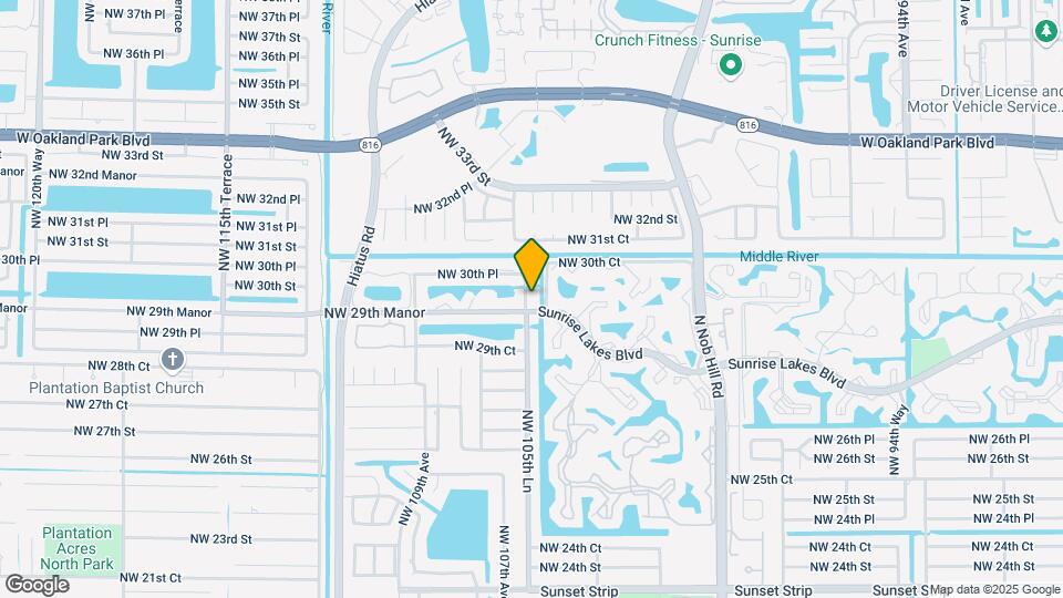 2950 NW 106th Ave Map and Location Details