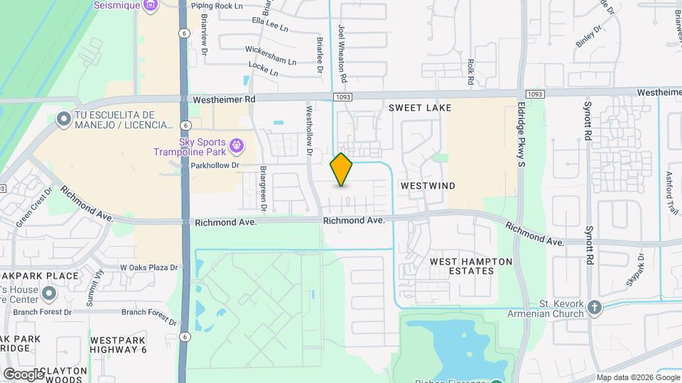 13911 Hollowgreen Dr Map and Location Details