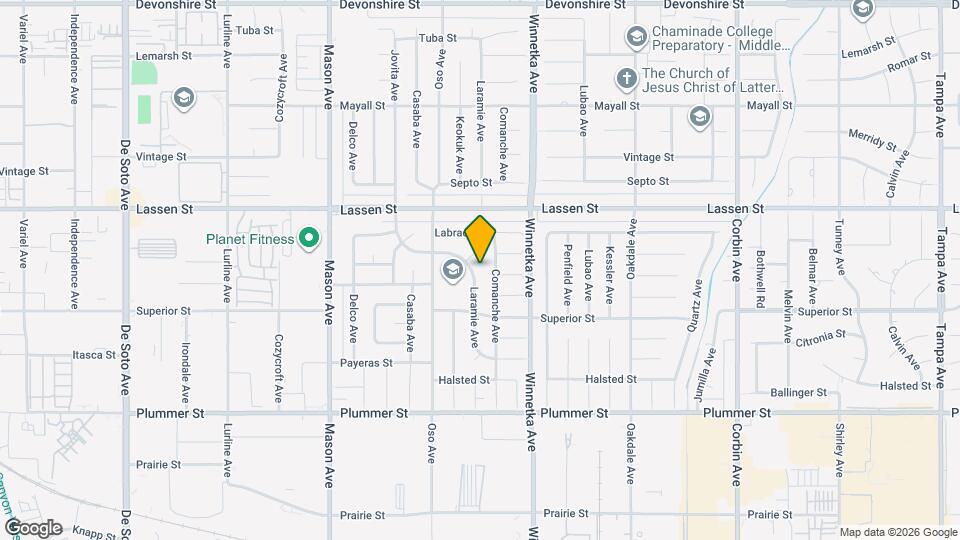 9752 Laramie Ave Map and Location Details