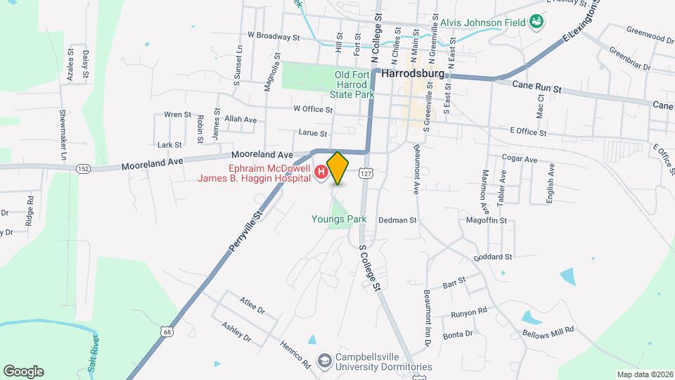 463 Linden Ave Map and Location Details