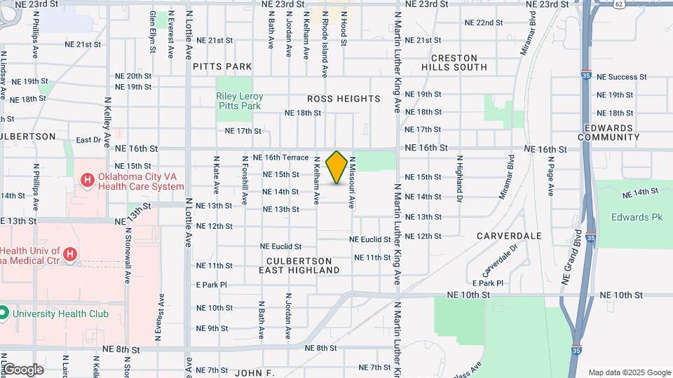1724 NE 14th St Map and Location Details