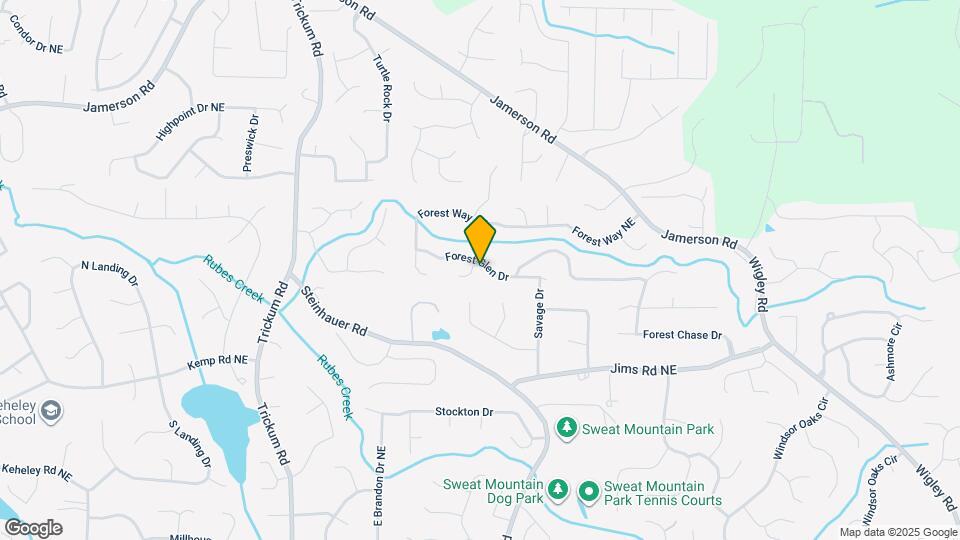 4756 Forest Glen Ct NE Map and Location Details