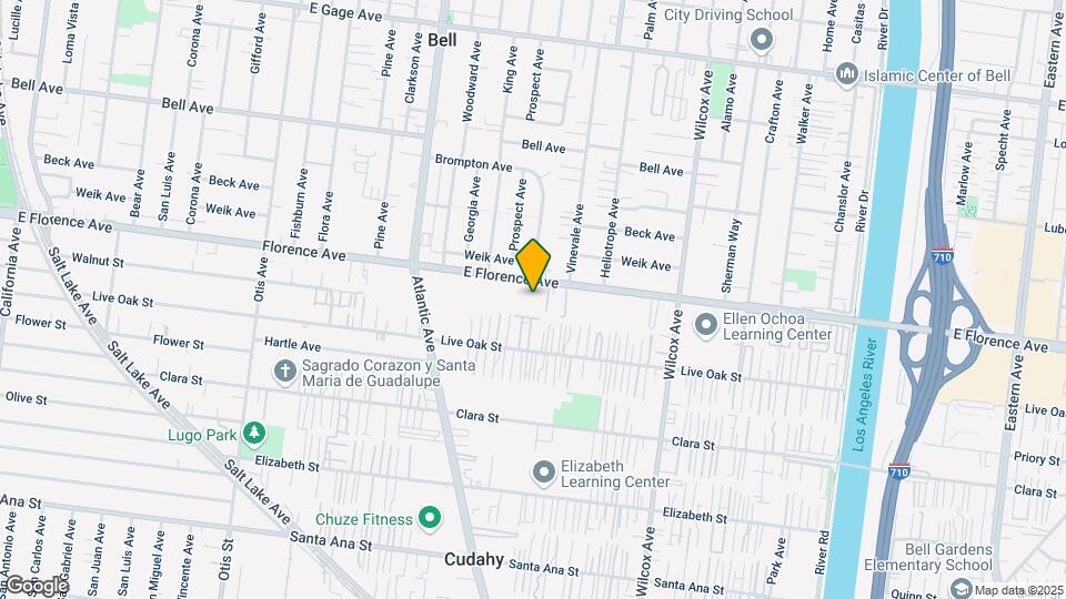 4704 Florence Ave Map and Location Details