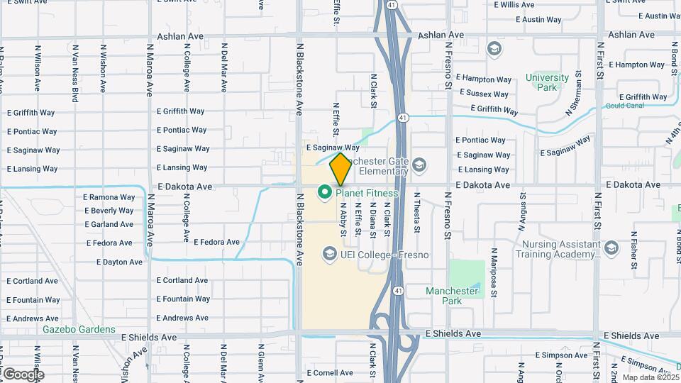 3787 N Abby St Map and Location Details