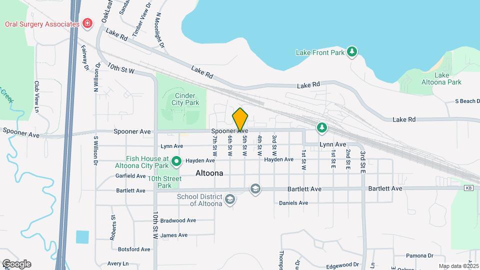 1903 Spooner Ave Map and Location Details
