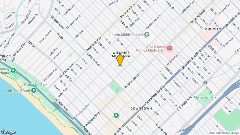 1044 10th St Mapa y Detalles de la Ubicación