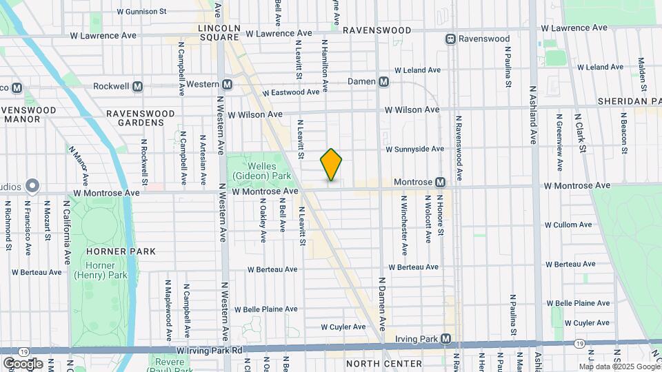 4401-4411 N Hamilton Ave Mapa y Detalles de la Ubicación