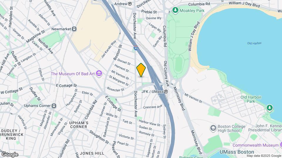 98 Buttonwood St, Unit 1 Map and Location Details