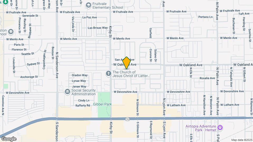2253 San Bernardo Ave Map and Location Details