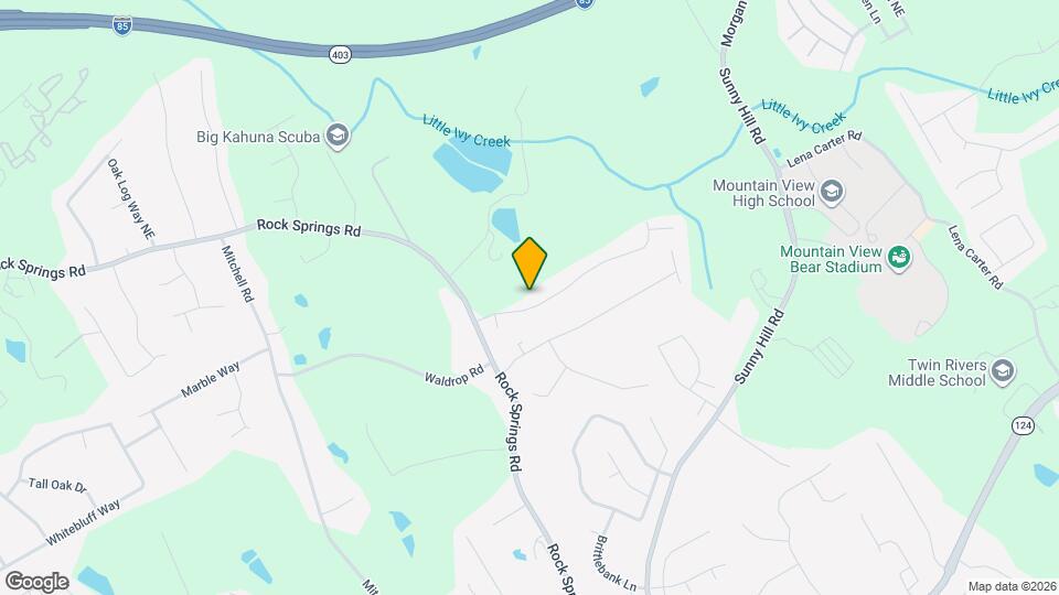 1874 Manor Oak Ln NE Map and Location Details