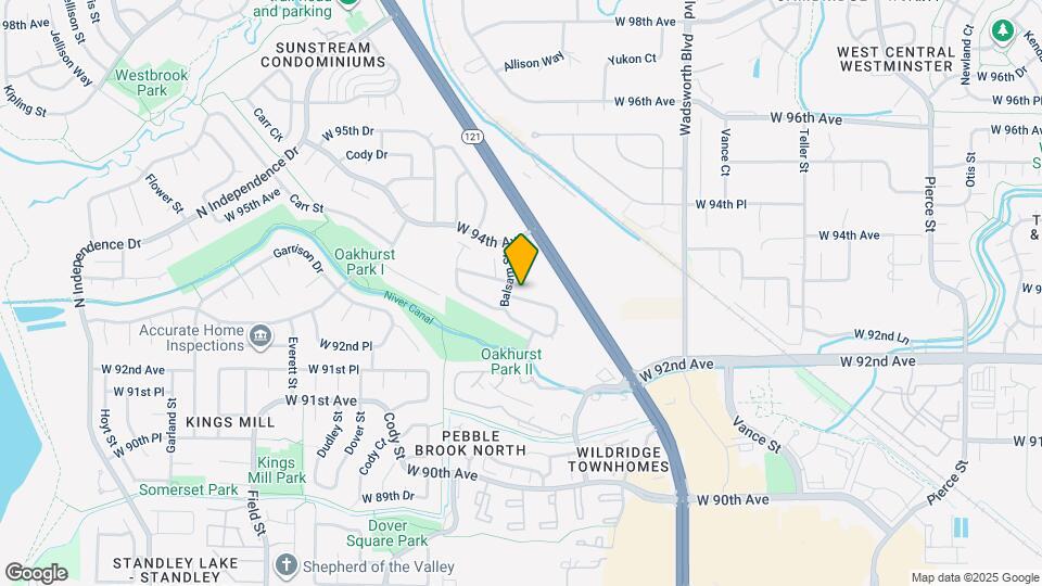 8195 W 93rd Cir Map and Location Details