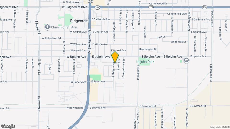 520 S Silver Ridge St Map and Location Details