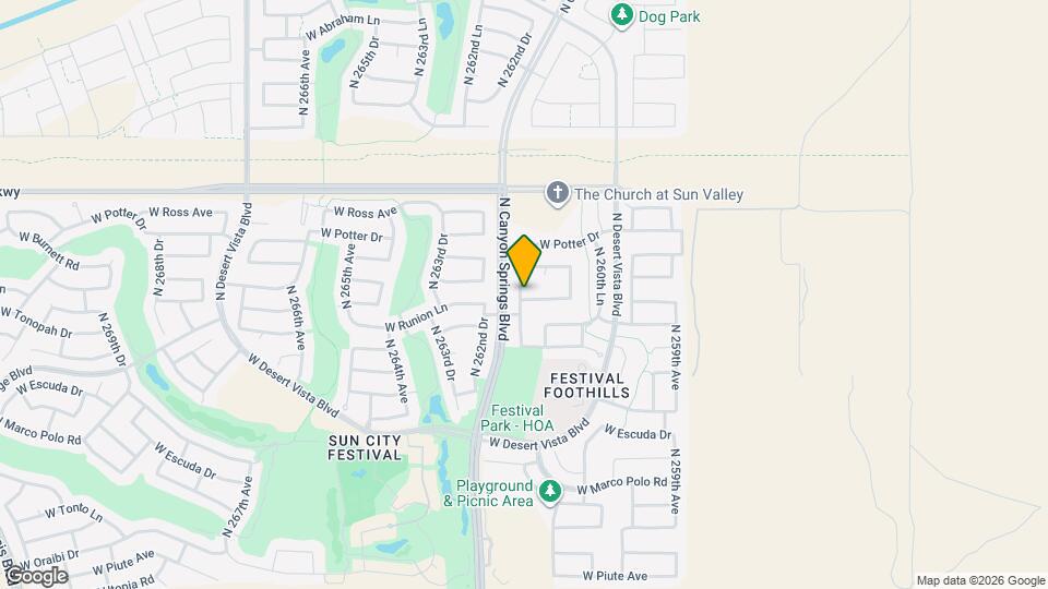 26198 W Runion Dr Map and Location Details