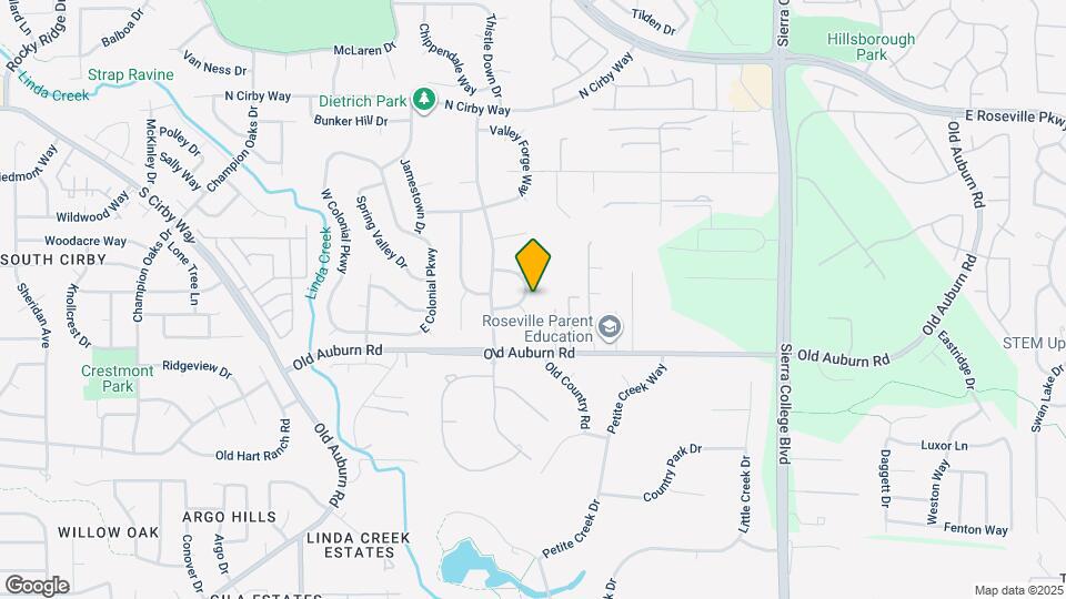 1386 Cloverdale Cir Map and Location Details