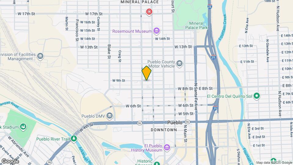 516 W 9th St Map and Location Details