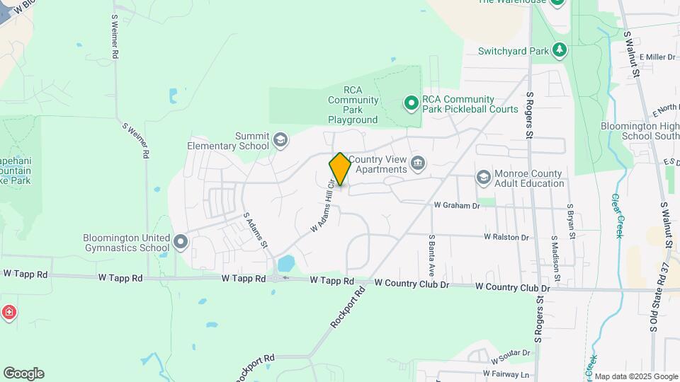 2471 S Woolery Mill Dr Map and Location Details