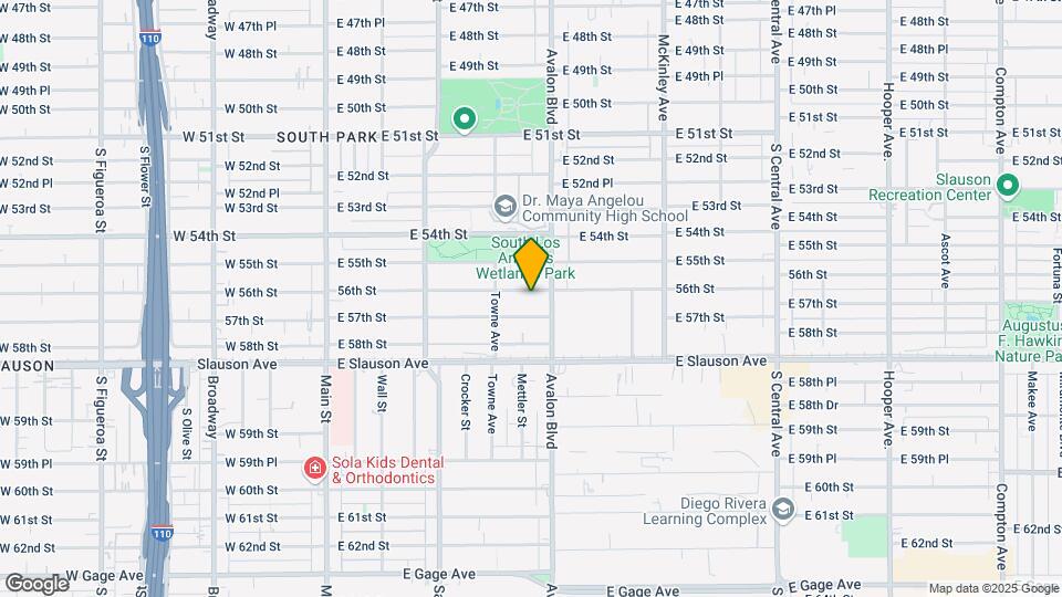 438 E 56th St Mapa y Detalles de la Ubicación