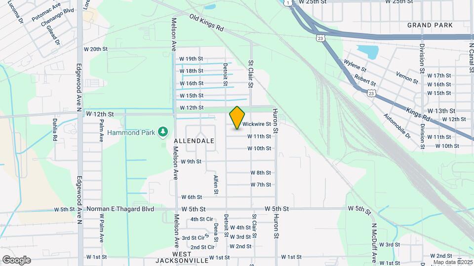 2945 W 11th St Map and Location Details