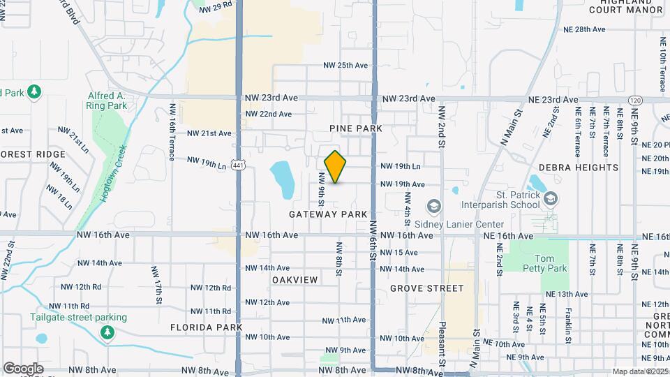 811 NW 19th Ave Map and Location Details