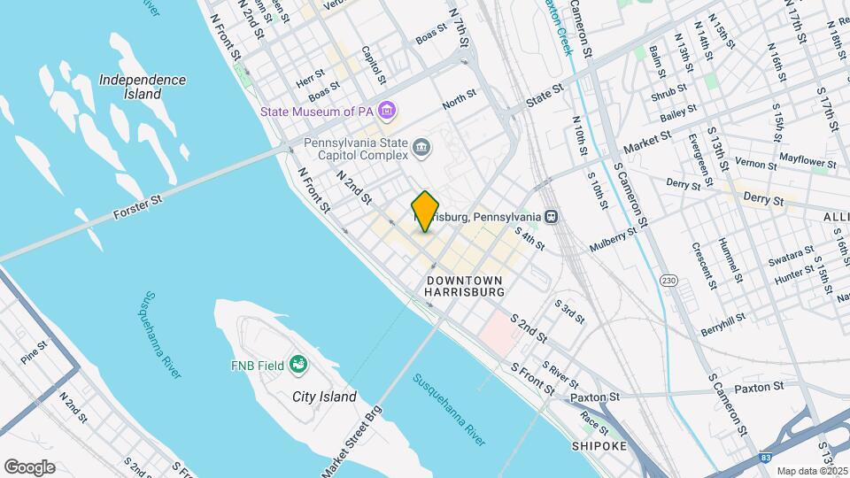 204 Locust St Map and Location Details