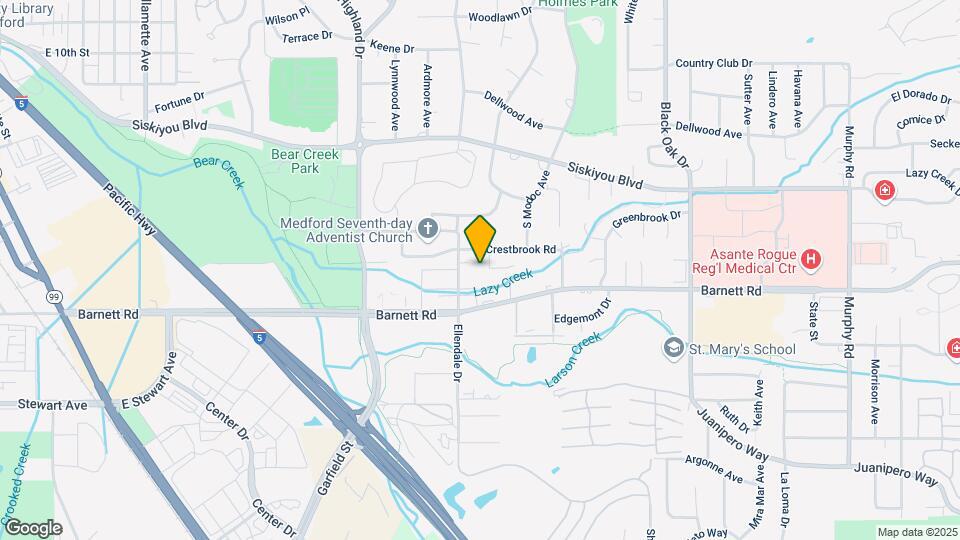 2160 Crestbrook Rd Map and Location Details