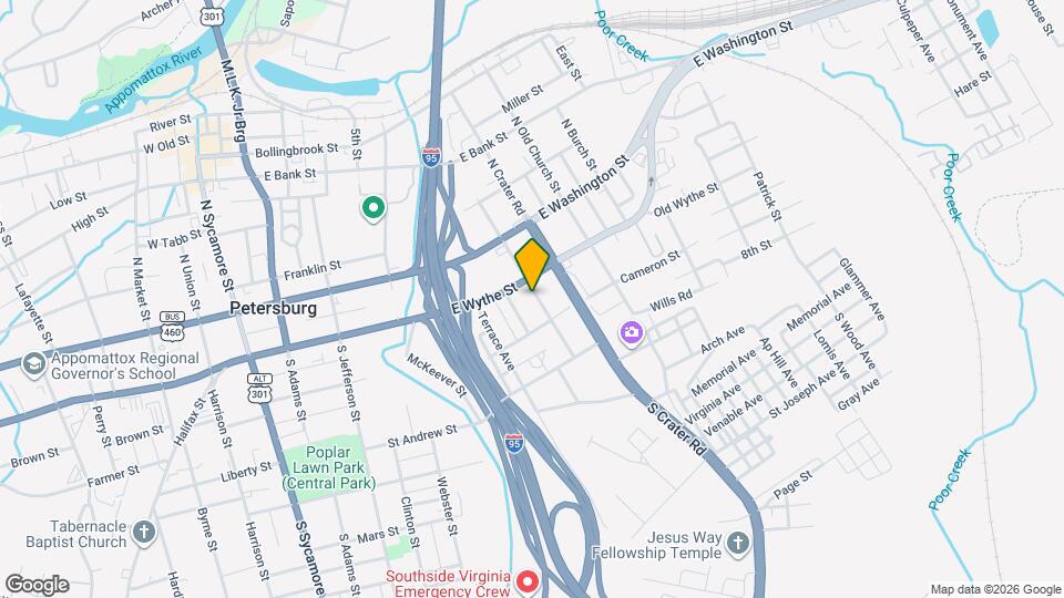 120 S Little Church St Map and Location Details