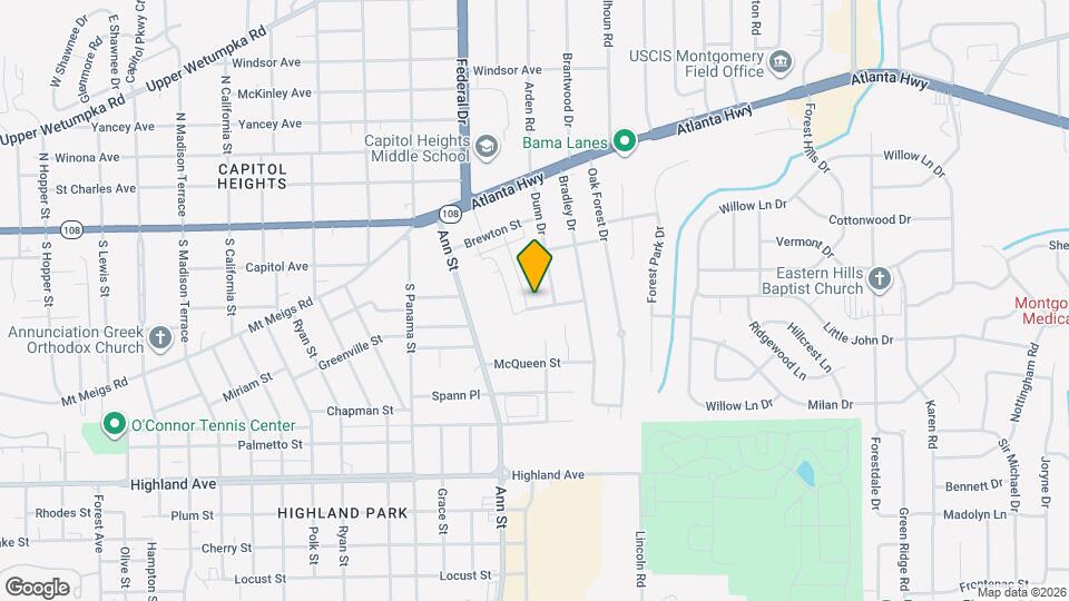 2807 Mallory St, Unit 118 Map and Location Details