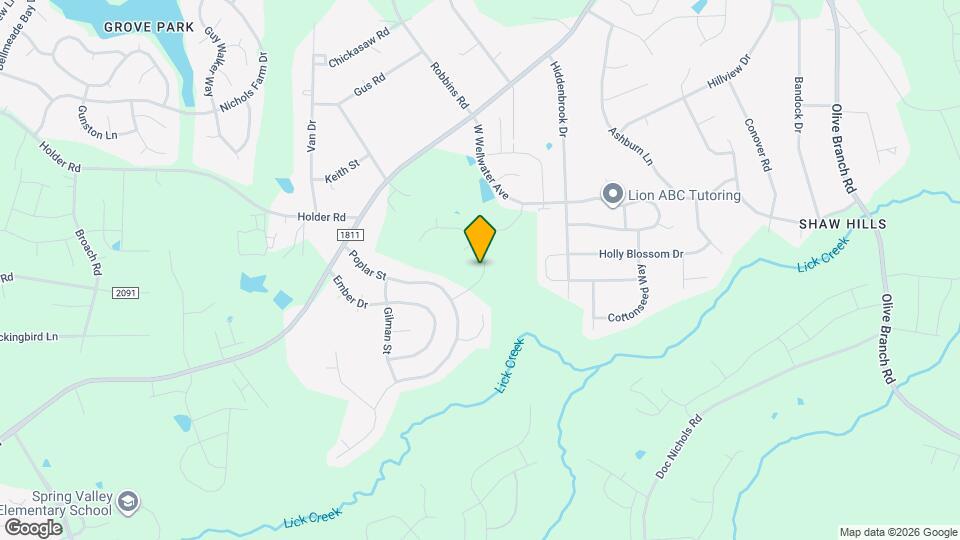 1914 Nellora Ln Map and Location Details