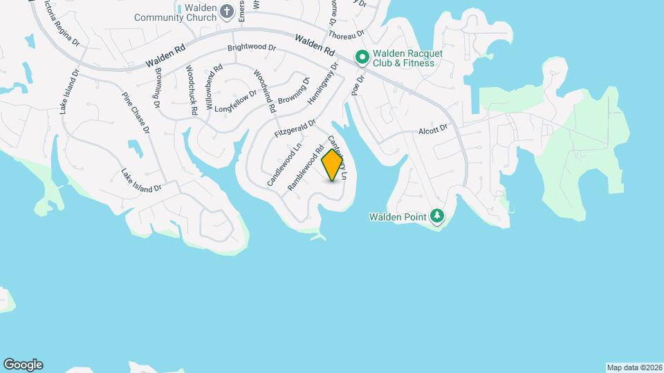 11807 Briarwood Ln Map and Location Details