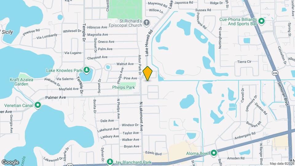 1803 Pineview Cir Map and Location Details