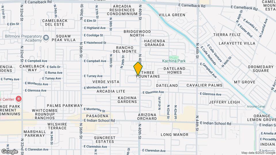 4350 N 40th St Mapa y Detalles de la Ubicación