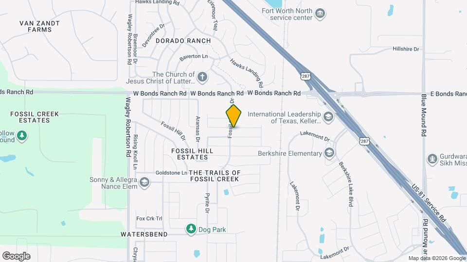 357 Marble Creek Dr Map and Location Details