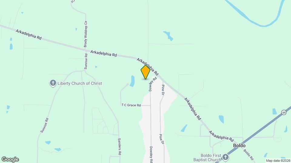 979 Dowdey Rd Map and Location Details