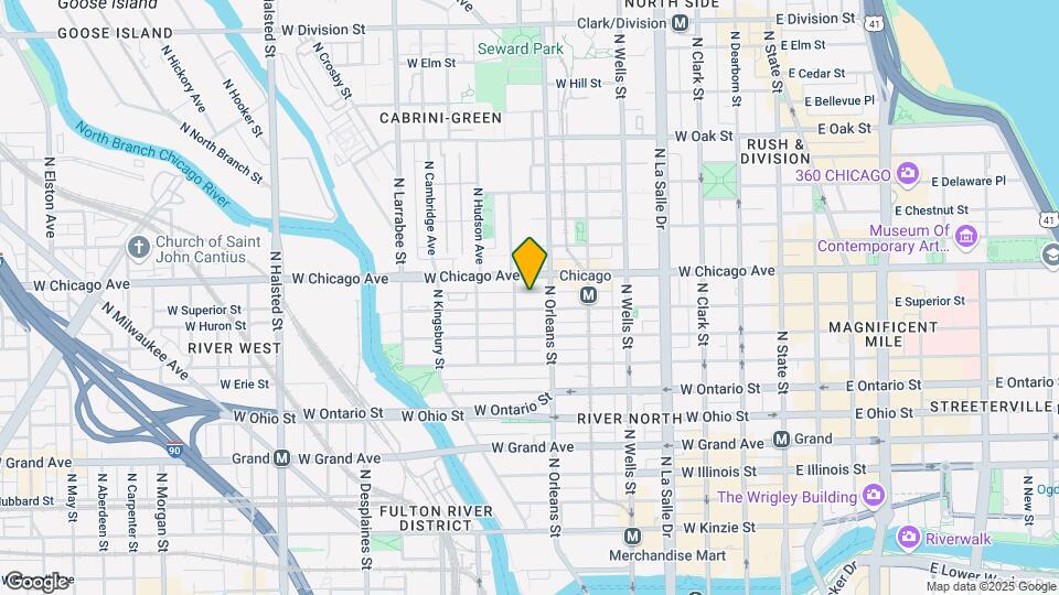 356 W Superior St Map and Location Details