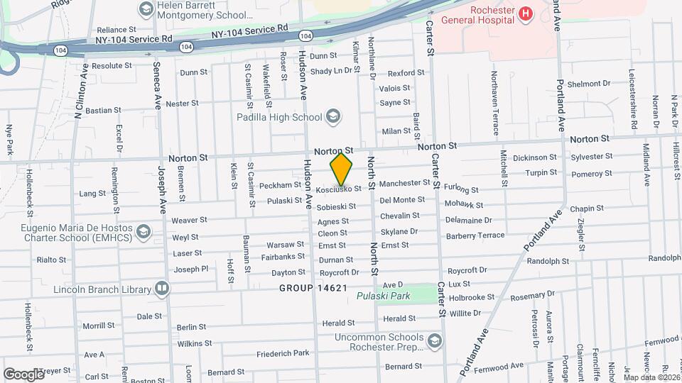 65 Kosciusko St Map and Location Details