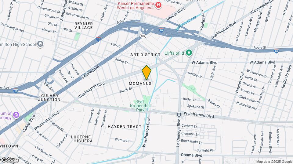 3050 Reid Ave Map and Location Details