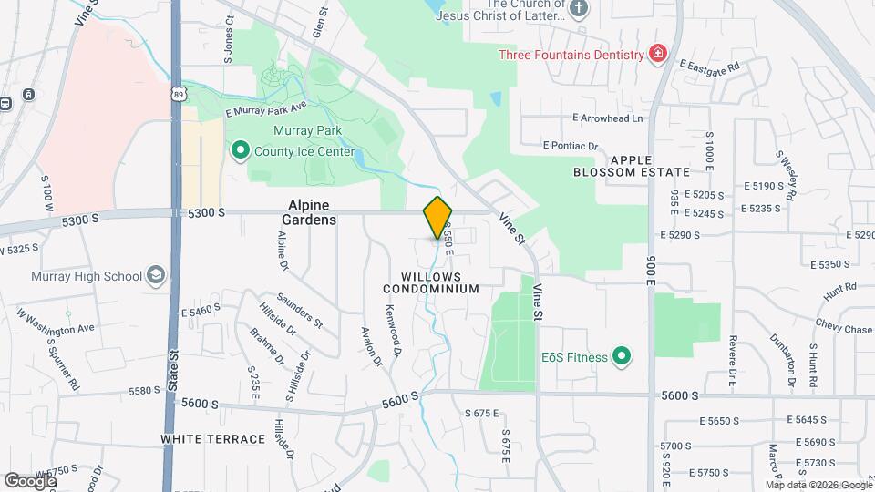 425 E Creekside Cir Map and Location Details