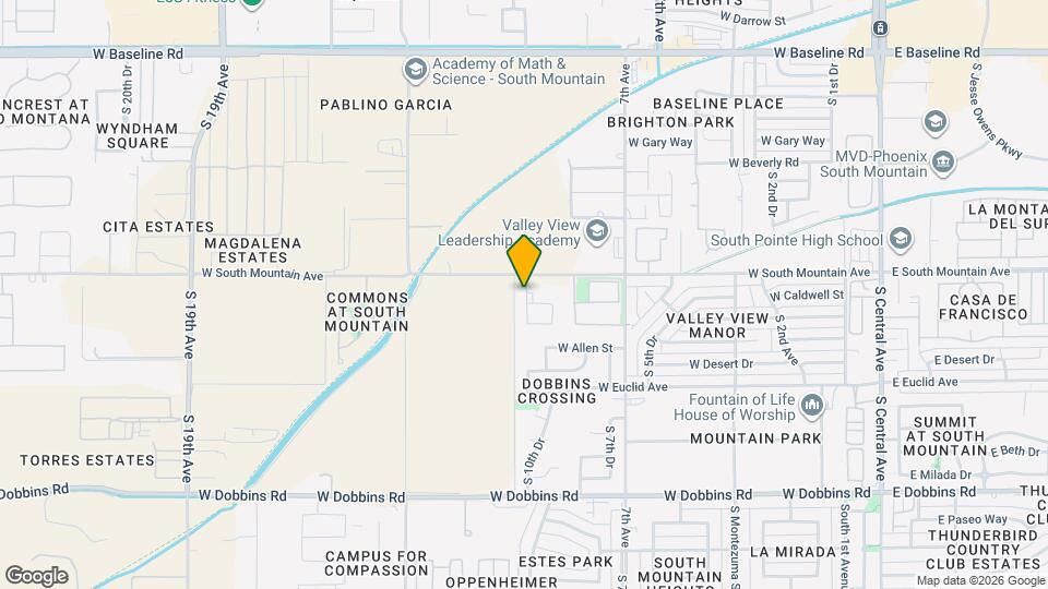 8430 S 10th Ln Map and Location Details