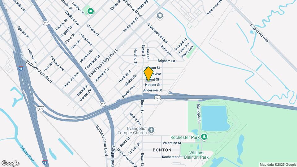 2515 Hooper St Map and Location Details