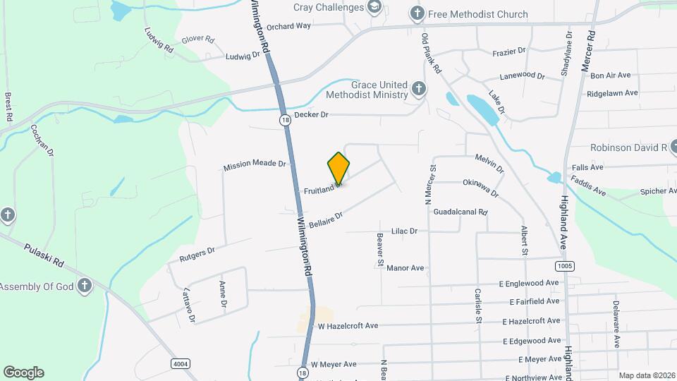 10 Fruitland Dr Map and Location Details