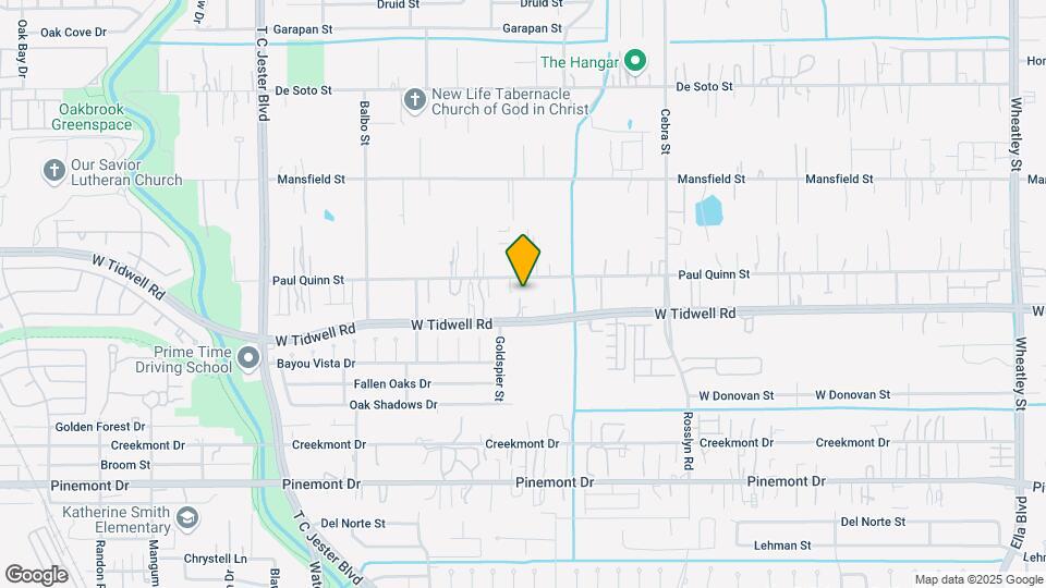 2603 Paul Quinn St Map and Location Details