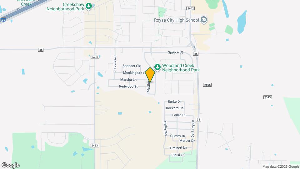 908 Matthew Ln Map and Location Details