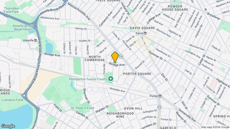 53 Rindge Ave, Unit 53 Rindge - 3S Map and Location Details