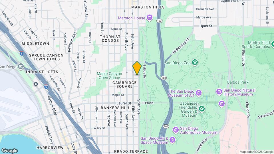 528 Olive St Map and Location Details