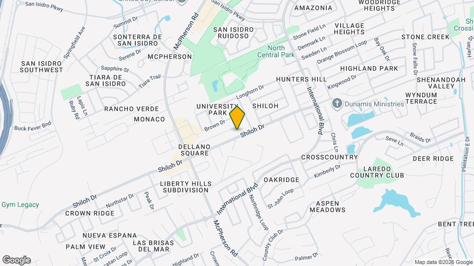 1238 Shiloh Dr Map and Location Details