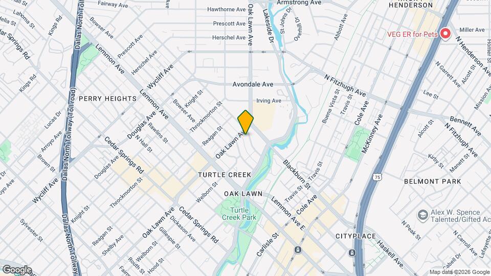 3731 Gilbert Ave Map and Location Details