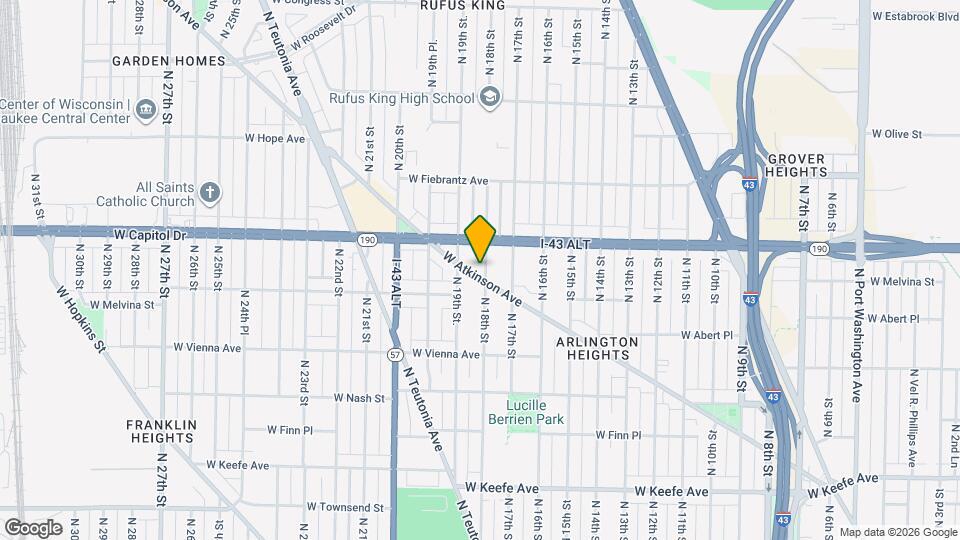 1808-1814-1814 W Atkinson Ave Map and Location Details