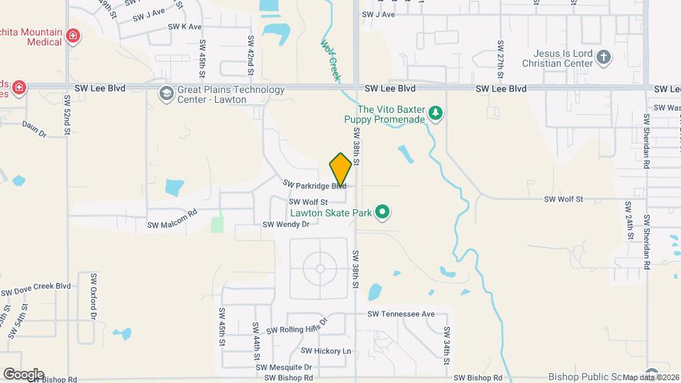 3902 SW Parkridge Blvd Map and Location Details