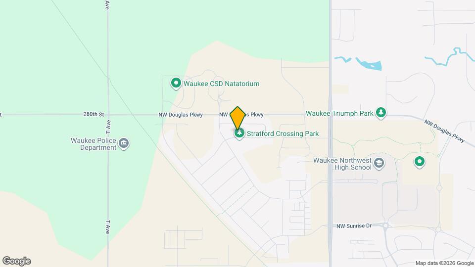 1241 NW Yorktown Dr Map and Location Details