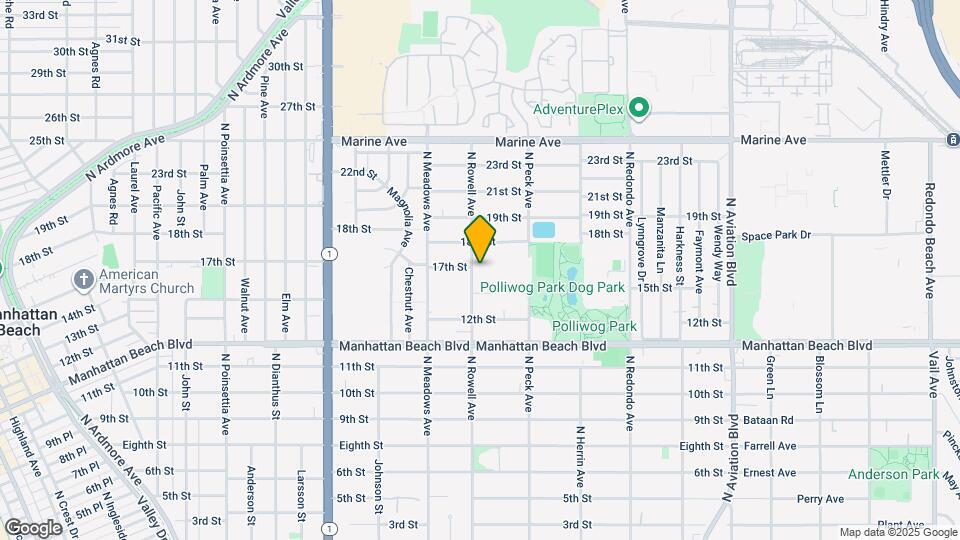 1408 17th St Map and Location Details